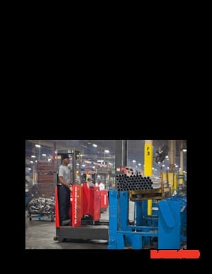 Elektrické vysokozdvižné vozíky s bočním ložením RAYMOND 9300-SL40TT