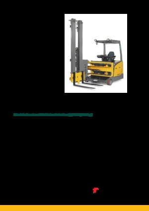 Elektrické vysokozdvižné vozíky s bočním ložením Jungheinrich EFX 410