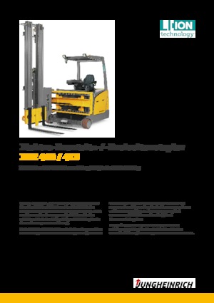 Elektrické vysokozdvižné vozíky s bočním ložením Jungheinrich EFX 410