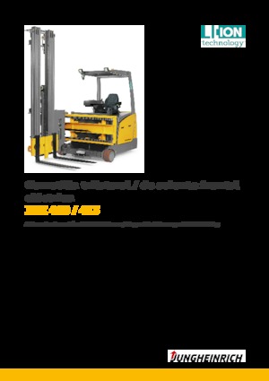 Elektrické vysokozdvižné vozíky s bočním ložením Jungheinrich EFX 410