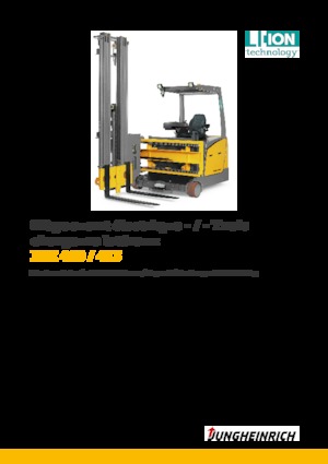 Elektrické vysokozdvižné vozíky s bočním ložením Jungheinrich EFX 410