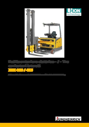 Elektrické vysokozdvižné vozíky s bočním ložením Jungheinrich EFX 410