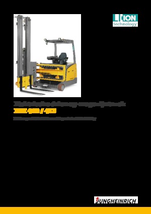 Elektrické vysokozdvižné vozíky s bočním ložením Jungheinrich EFX 410