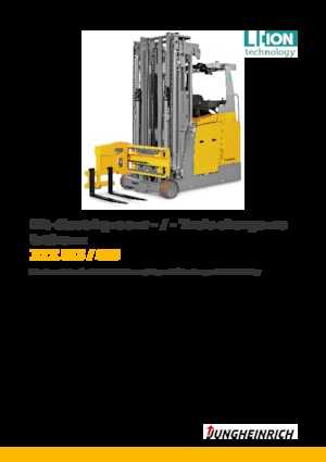 Elektrické vysokozdvižné vozíky s bočním ložením Jungheinrich ETX 513