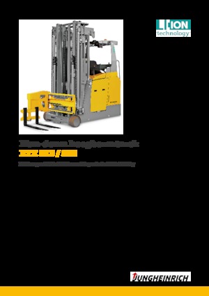 Elektrické vysokozdvižné vozíky s bočním ložením Jungheinrich ETX 513