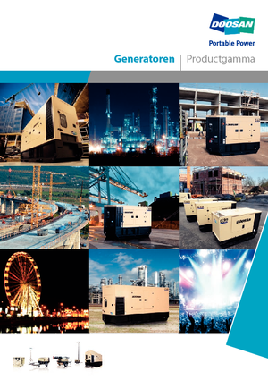 Naftové elektrocentrály Doosan G60-IIIA 