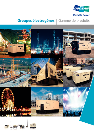 Naftové elektrocentrály Doosan G60-IIIA 