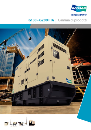 Naftové elektrocentrály Doosan G200-IIIA 