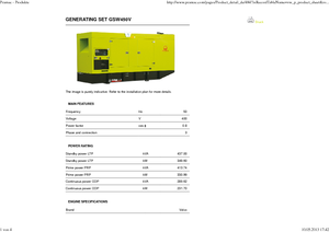 Naftové elektrocentrály PRAMAC Lifter GSW 450 V