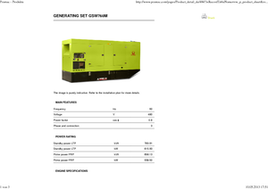 Naftové elektrocentrály PRAMAC Lifter GSW 760 M