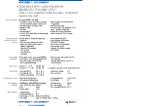 Naftové elektrocentrály GenSet MPM 20/600 P