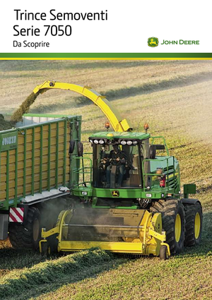 Sklízecí řezačky - pohon na 2 kola John Deere 7350