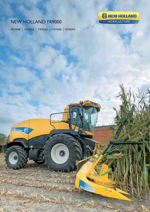 Sklízecí řezačky - pohon na 2 kola New Holland FR 9060