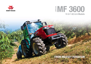 Traktory se zadním náhonem Massey Ferguson MF 3650 A