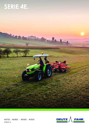 Traktory se zadním náhonem DEUTZ-FAHR 4080 E