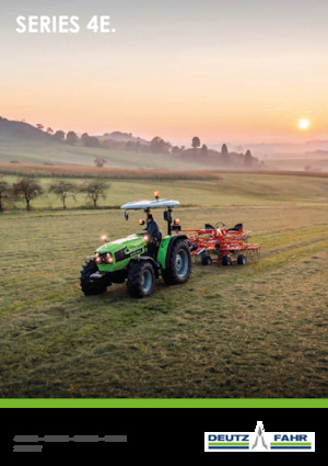 Traktory se zadním náhonem DEUTZ-FAHR 4080 E