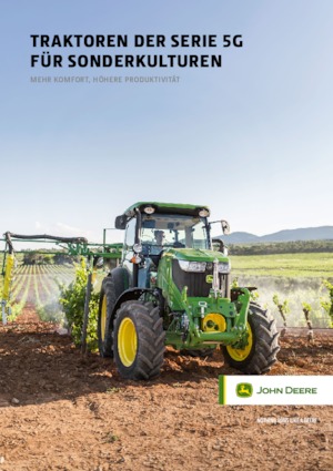 Traktory se zadním náhonem John Deere 5100GL