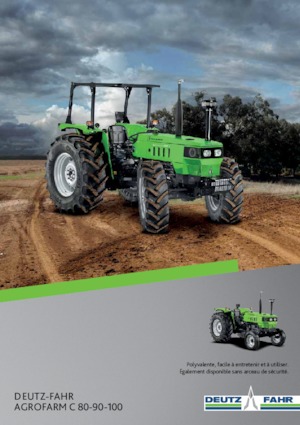Traktory se zadním náhonem DEUTZ-FAHR Agrofarm 80 C