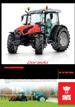 Traktory 4WD SAME Dorado 90.4 