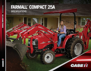 Traktory se zadním náhonem Case IH Farmall Compact 25A