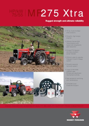 Traktory se zadním náhonem Massey Ferguson MF 275 Xtra