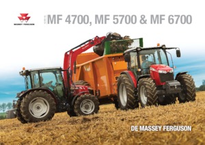 Traktory se zadním náhonem Massey Ferguson MF 4707 MR
