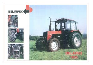 Traktory 4WD Belarus 1025