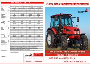 Traktory 4WD Belarus 1220.3