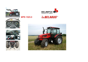 Traktory 4WD Belarus 1523.3
