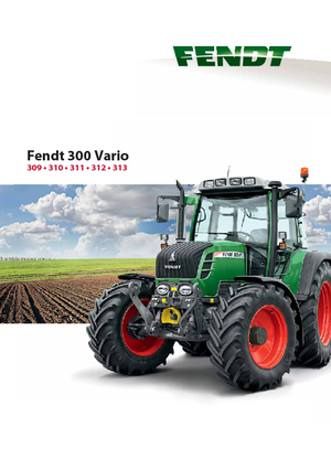 Traktory 4WD Fendt 309 Vo Vario