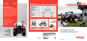 Traktory 4WD Steyr 4065 Kompakt S Basis