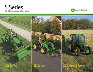 Traktory 4WD John Deere 5065E