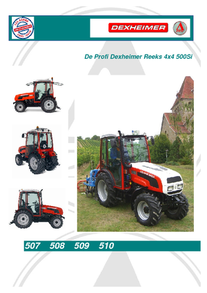 Traktory 4WD Dexheimer 509 Si