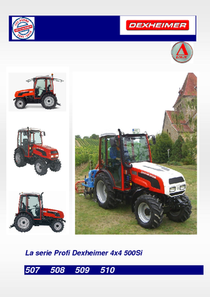 Traktory 4WD Dexheimer 509 Si
