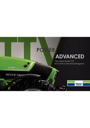 Traktory 4WD DEUTZ-FAHR 6160.4 Agrotron TTV