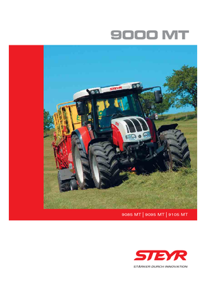 Traktory 4WD Steyr 9085 MT Basis