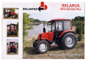Traktory 4WD Belarus 920 F
