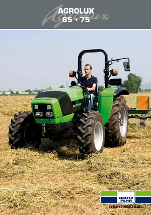 Traktory 4WD DEUTZ-FAHR Agrolux 75