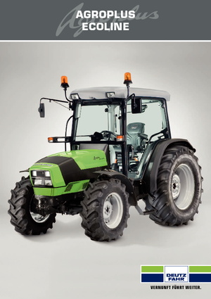 Traktory 4WD DEUTZ-FAHR Agroplus 310 Ecoline DT