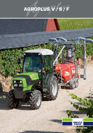 Traktory 4WD DEUTZ-FAHR Agroplus F 320 GS DT