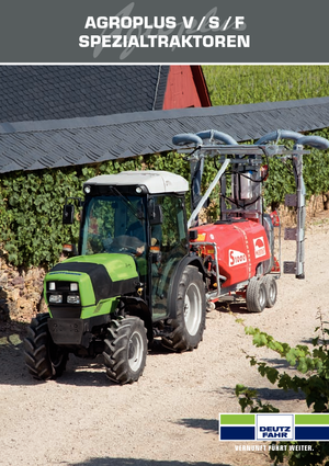 Traktory 4WD DEUTZ-FAHR Agroplus F 320 GS DT