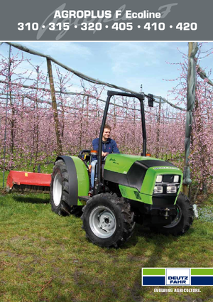 Traktory 4WD DEUTZ-FAHR Agroplus F 410 Ec. DT
