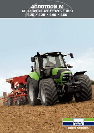 Traktory 4WD DEUTZ-FAHR Agrotron M 615 DCR