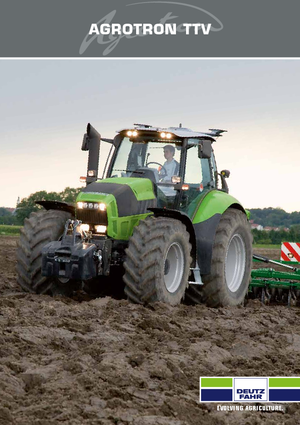 Traktory 4WD DEUTZ-FAHR Agrotron TTV 630 DCR