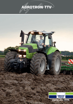 Traktory 4WD DEUTZ-FAHR Agrotron TTV 630 DCR