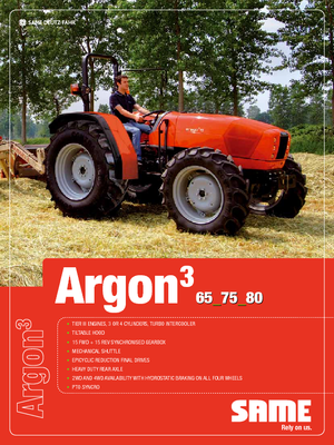 Traktory 4WD SAME Argon ³ 65