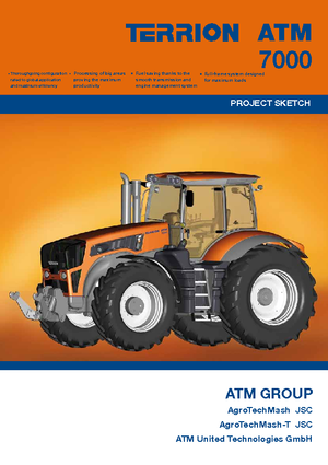 Traktory 4WD Terrion ATM 7400