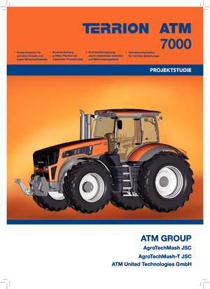 Traktory 4WD Terrion ATM 7400