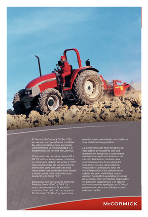 Traktory 4WD McCormick C 100 Max HC