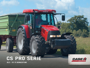 Traktory 4WD Case IH CS 85 Pro Profi